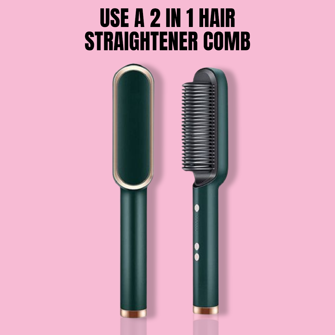 2 in 1 Hair Straightener